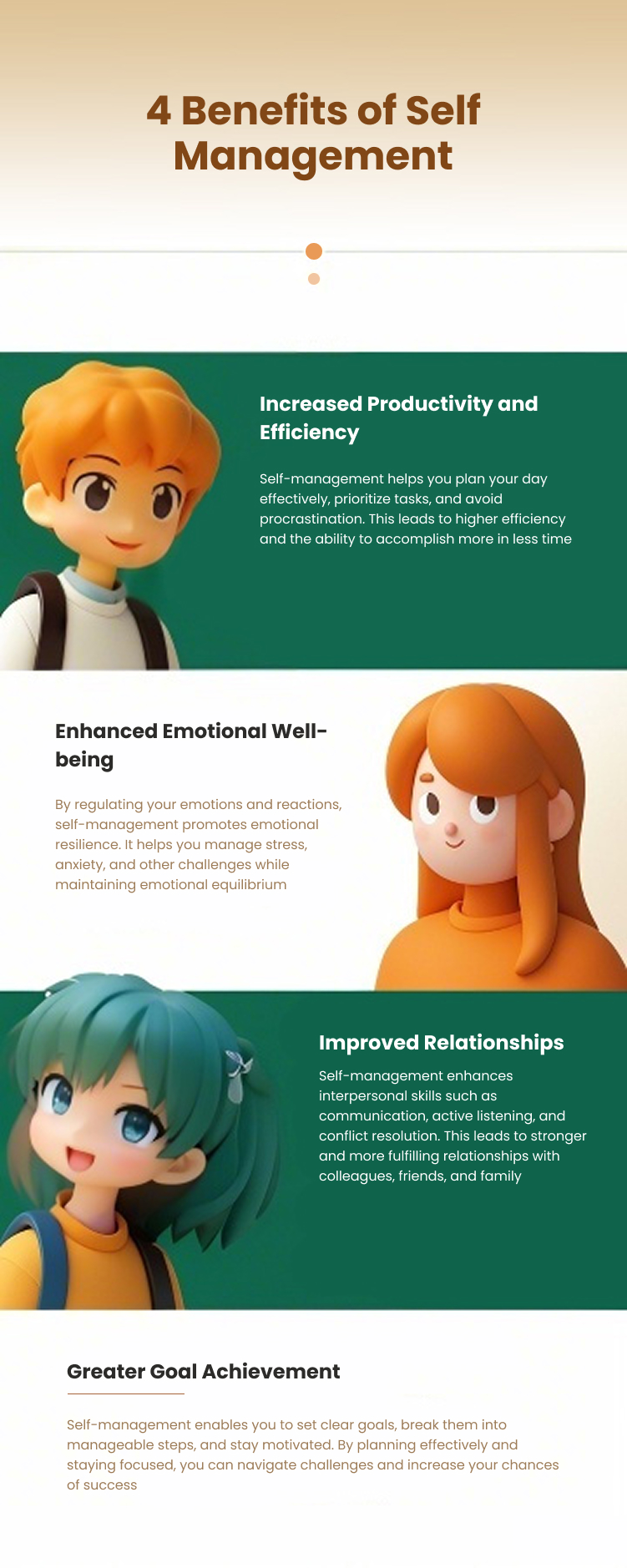 4 Benefits of Self Management