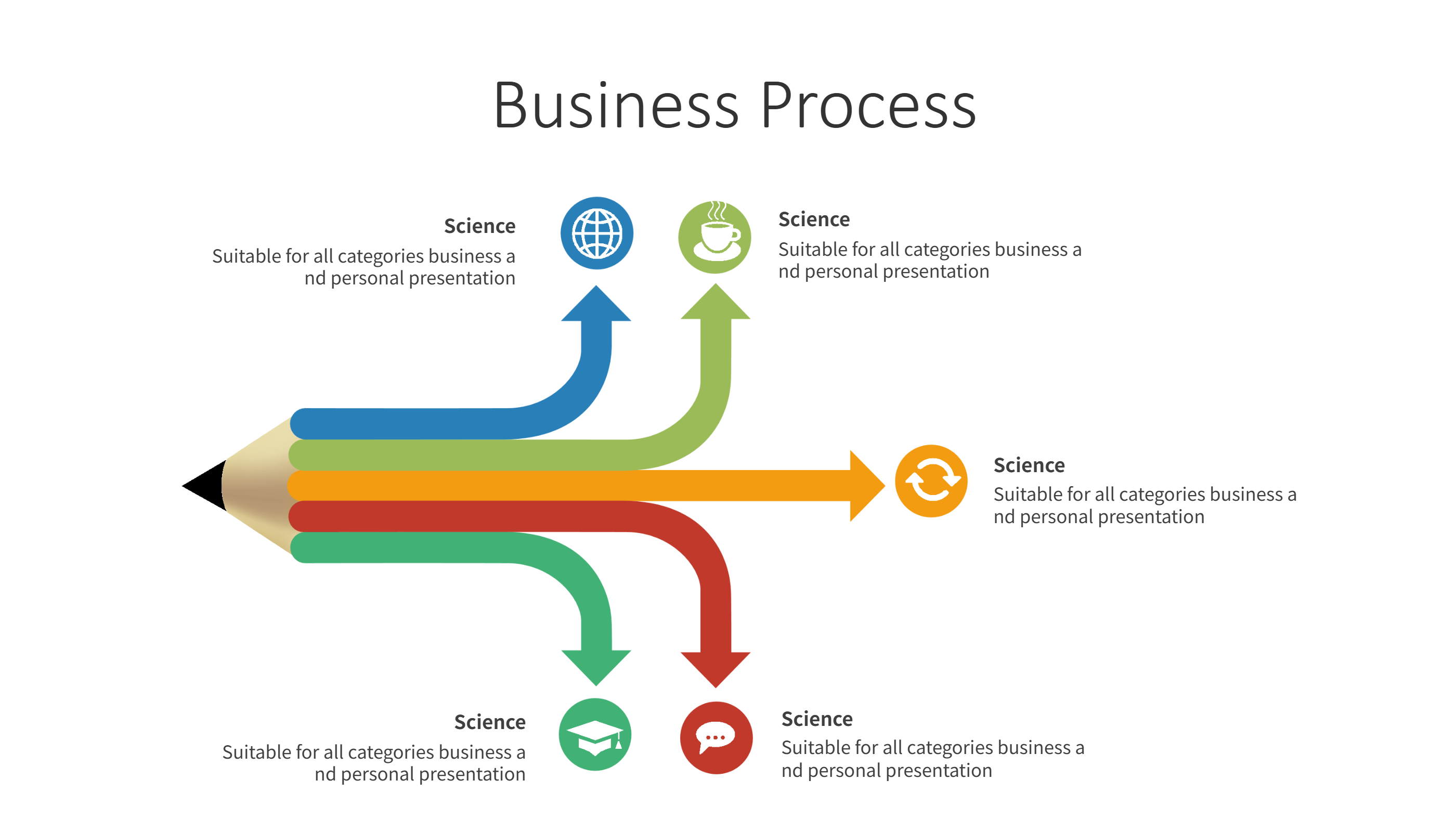 Theory of Change Template for Clear PPT Infographic Plans