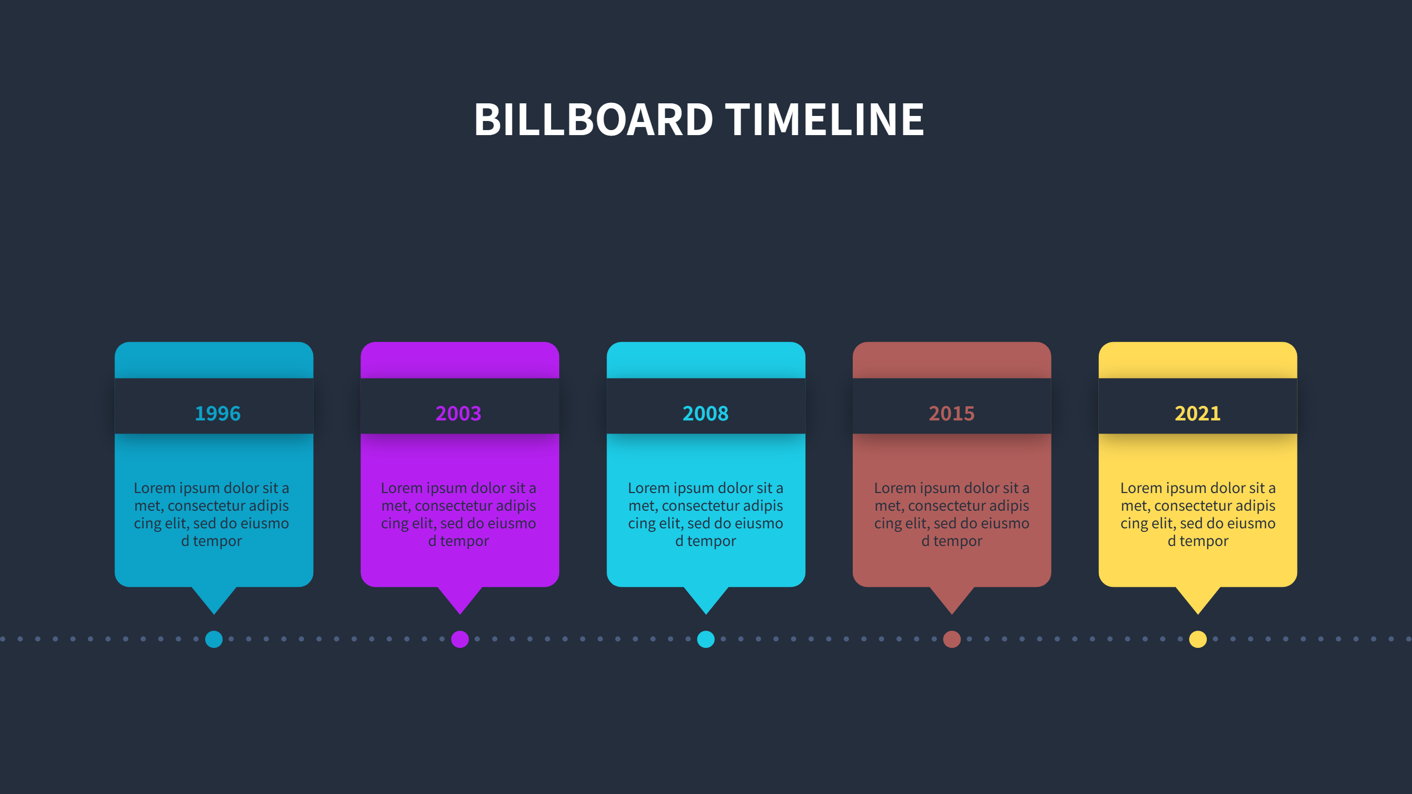 Aesthetic Timeline Template