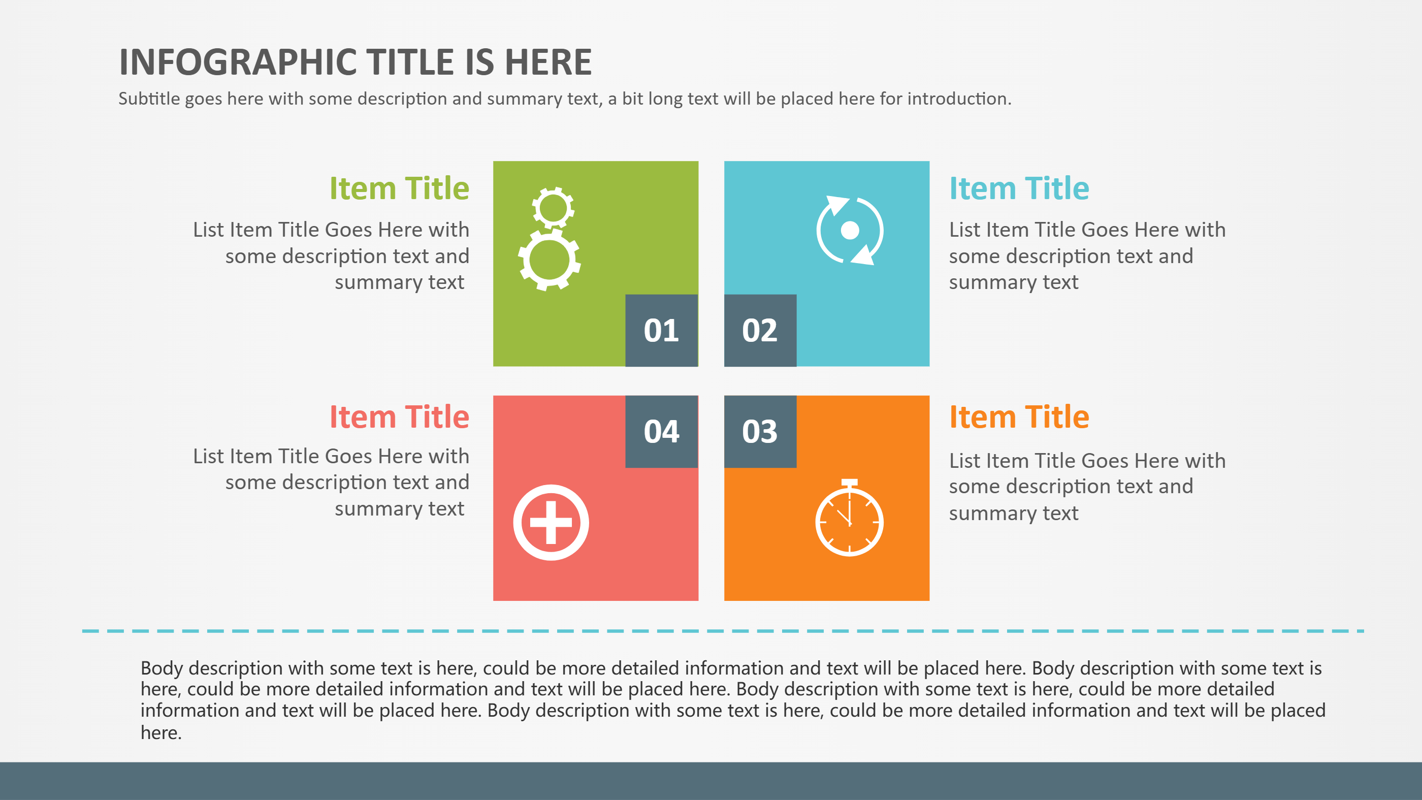 OKR Excel Infographic Template