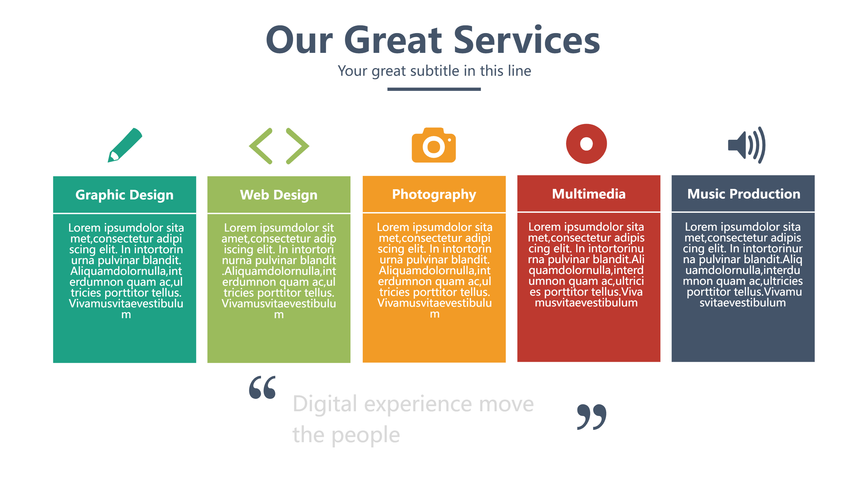 Spotify Template for Music Style PPT Infographics