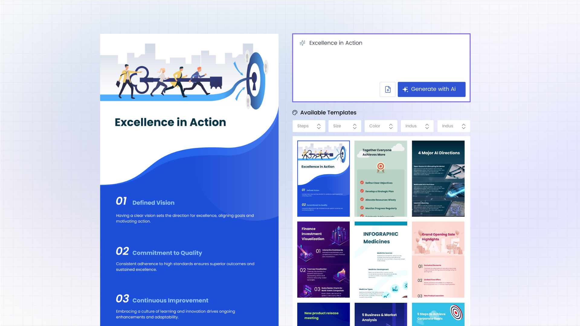 Free AI Infographic Generator