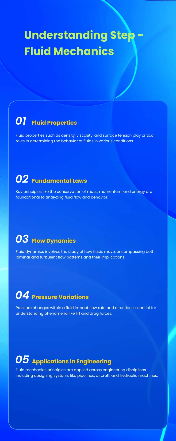 Step - Fluid background