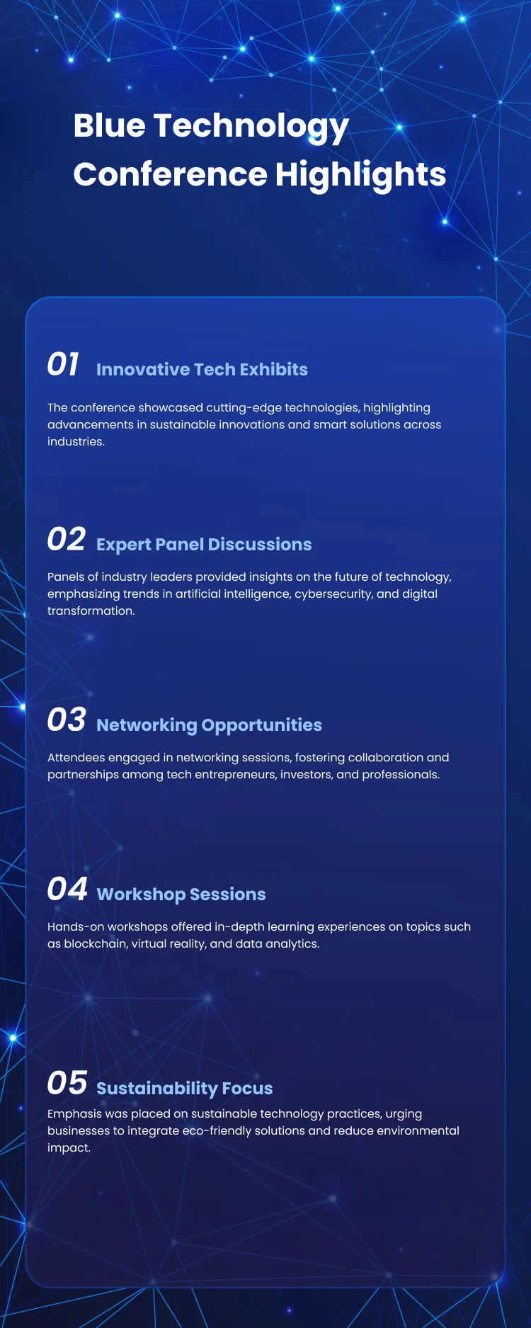 Technology - Blue - Conference Process