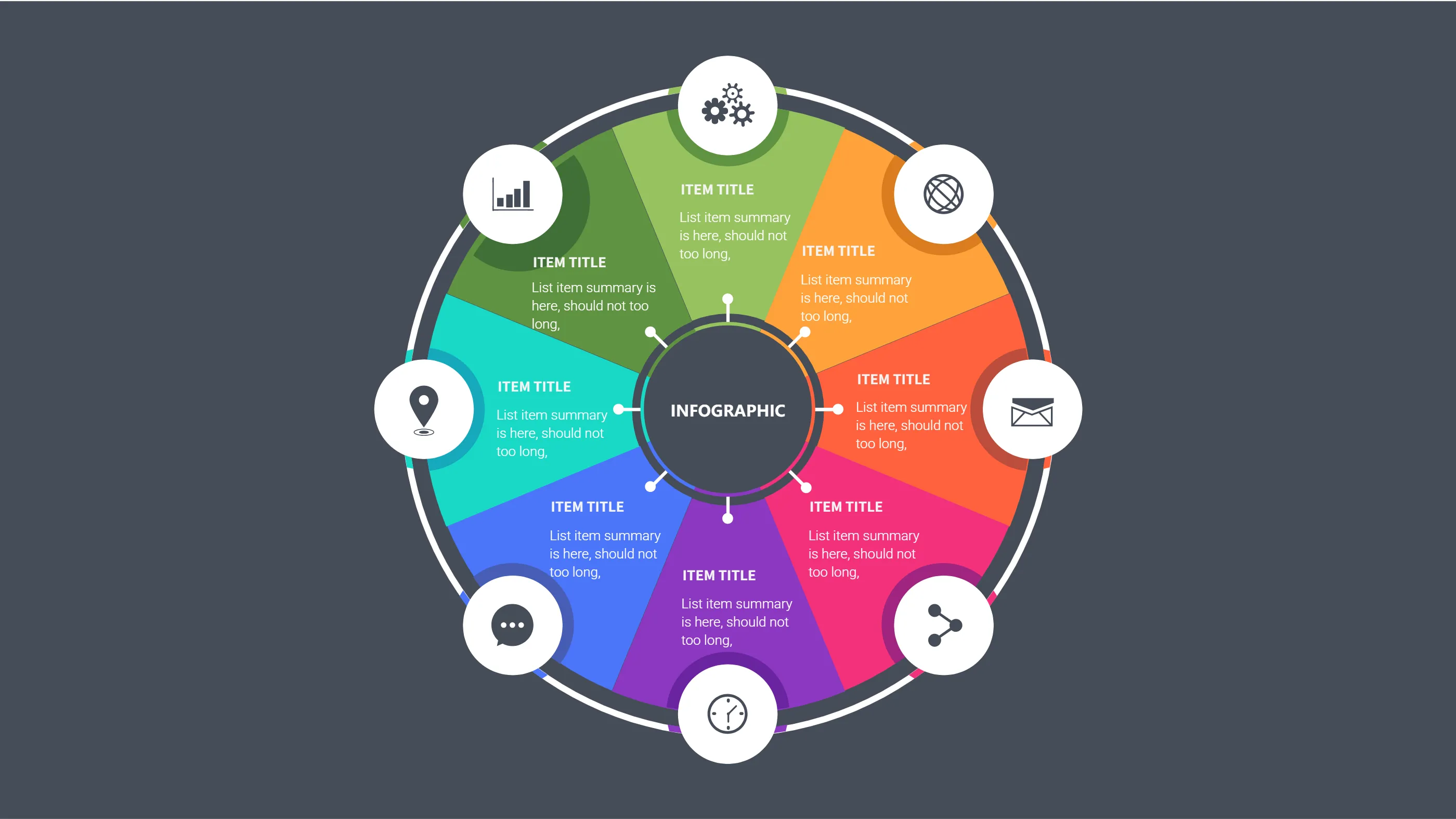 Stakeholder Map Template PPT Download for Clear Role Mapping