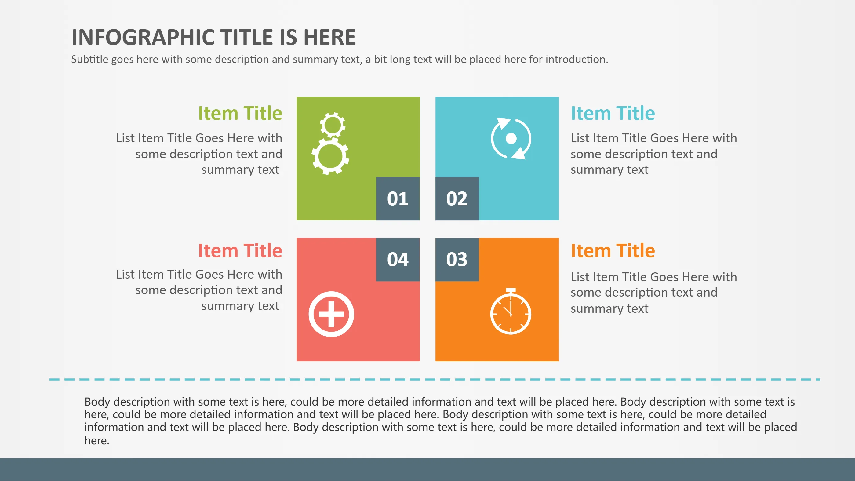 OKR Excel Infographic Template
