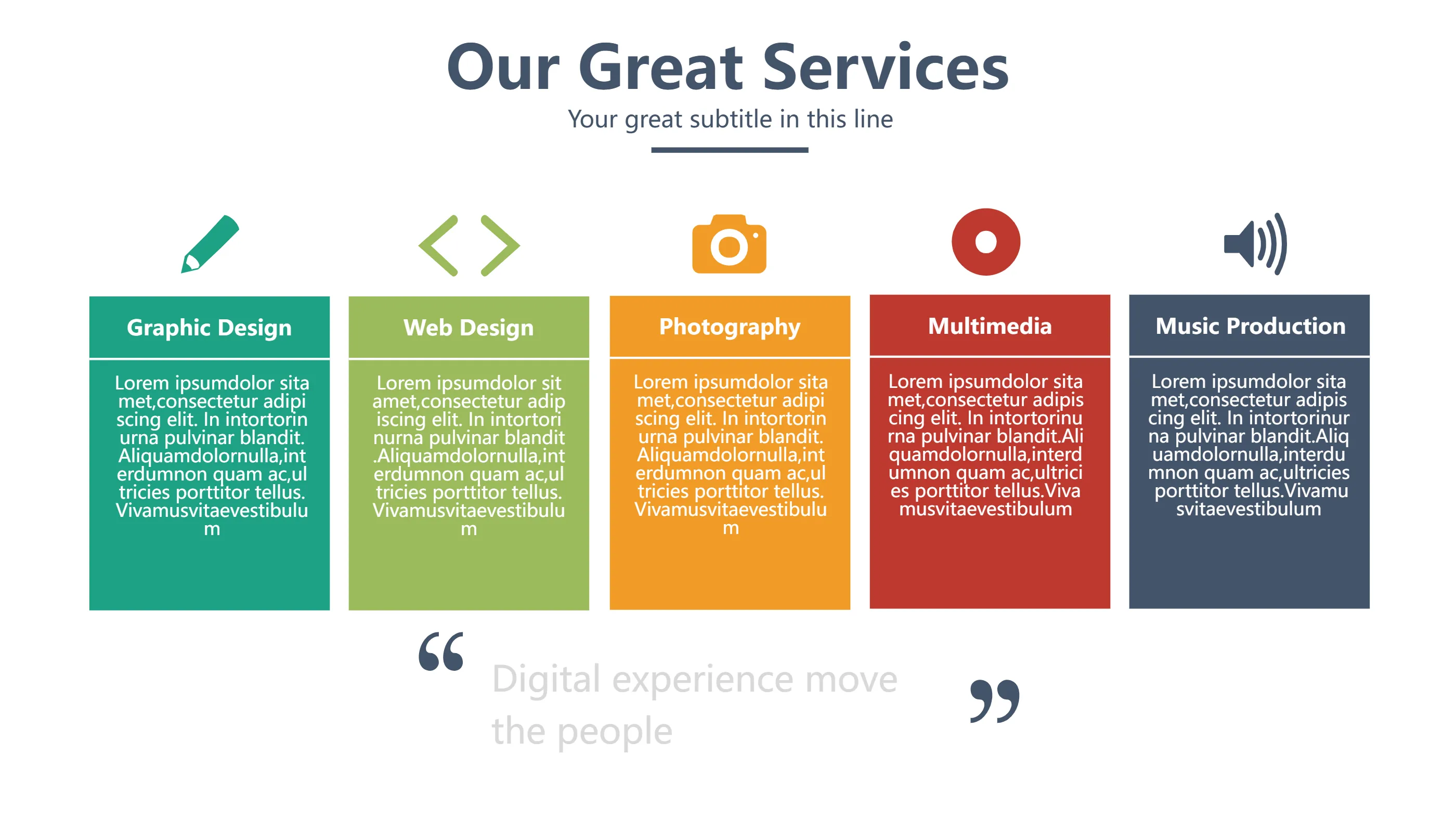 Spotify Template for Music Style PPT Infographics