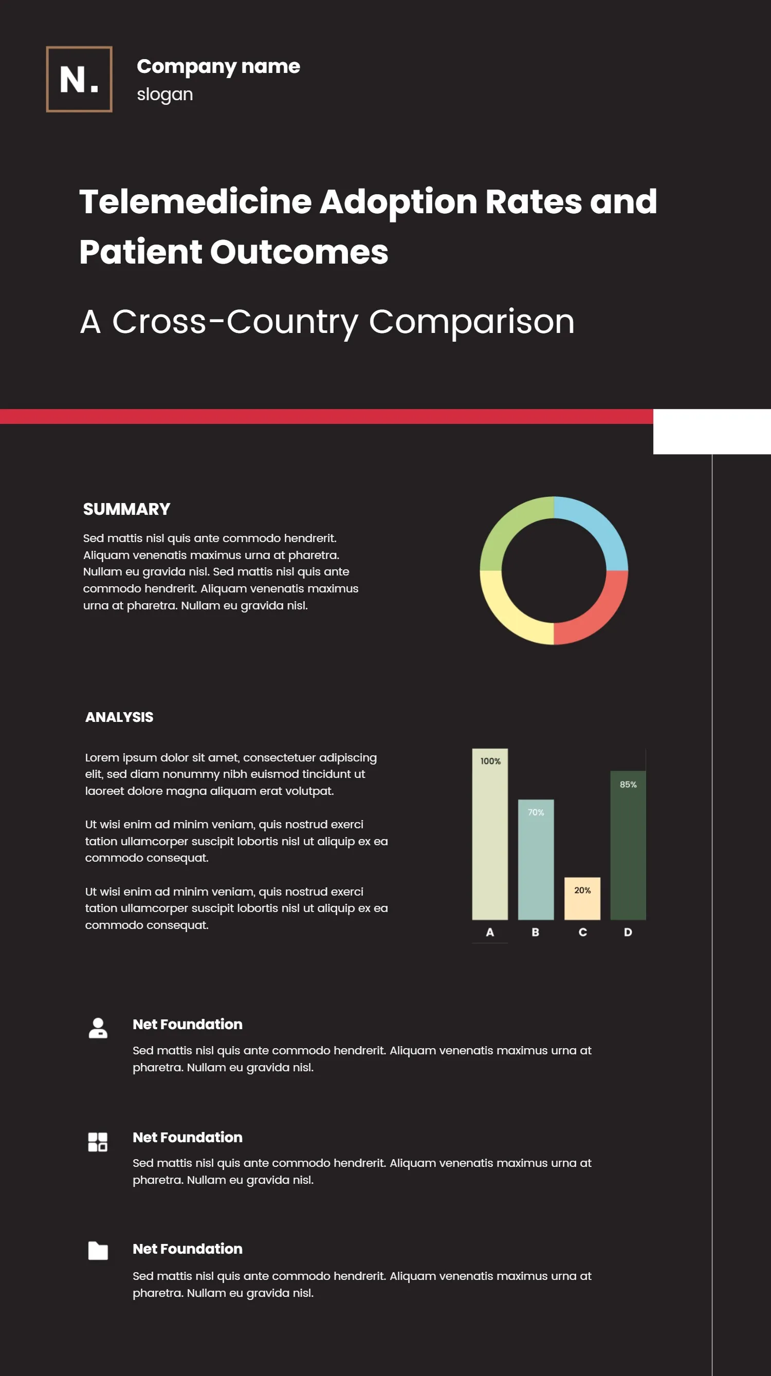 Notion Case Study Template for Clear PPT Infographic Stories
